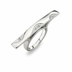Hot Diamonds Cascade Sterling Silver&Diamond Ring